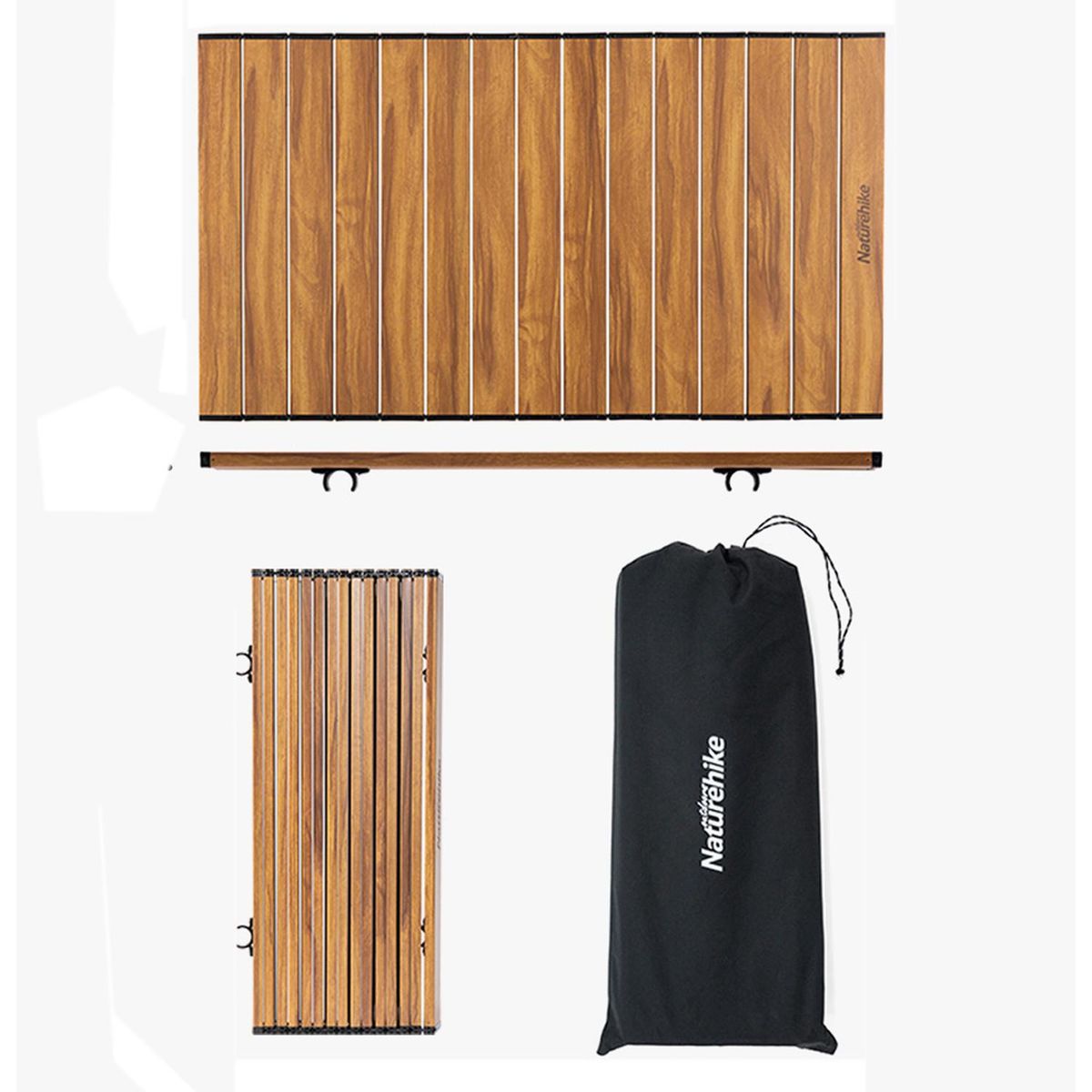 NATUREHIKE - Mesa Para Carro Plegable - Caqui (Modelo 738092)