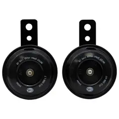 HELLA - Bocinas Plato 12V 2X16W 380/480Hz Universal 70Mm