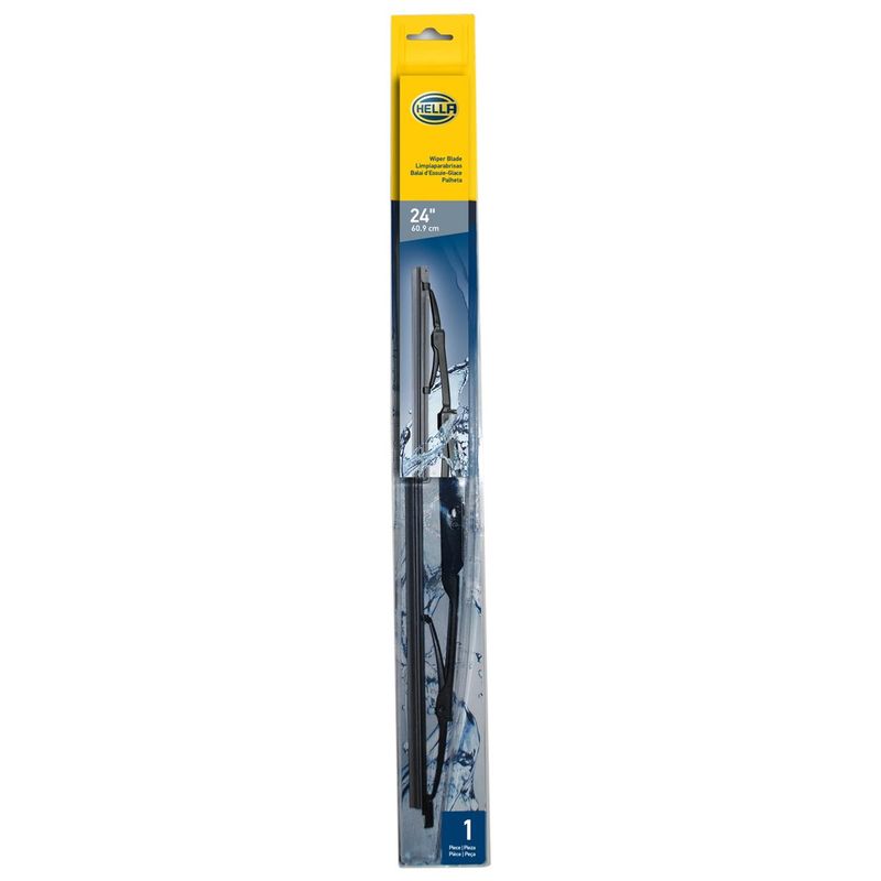 HELLA - Plumilla Hella Delantera 26 Pulgadas 66 Cm Con Adaptadores