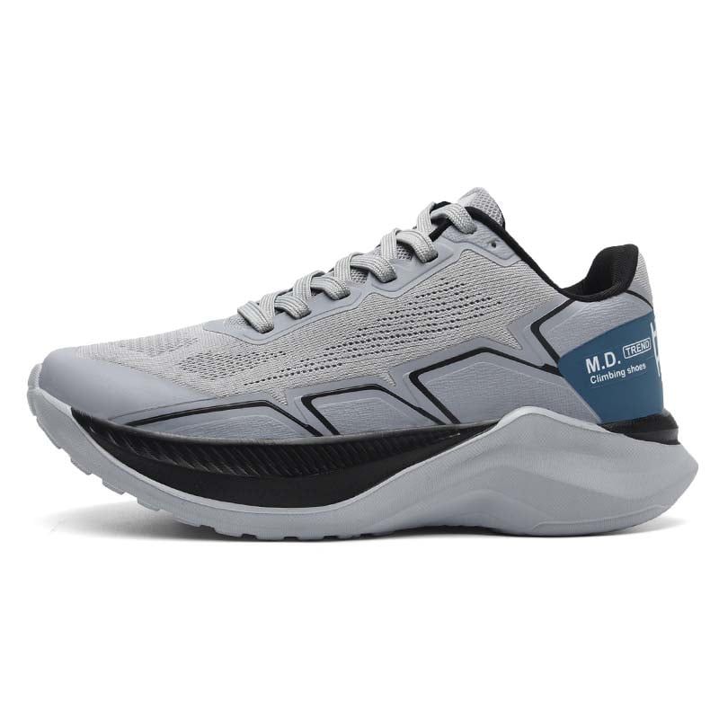 SHANDIAN - Zapatillas Running Hombre Gris