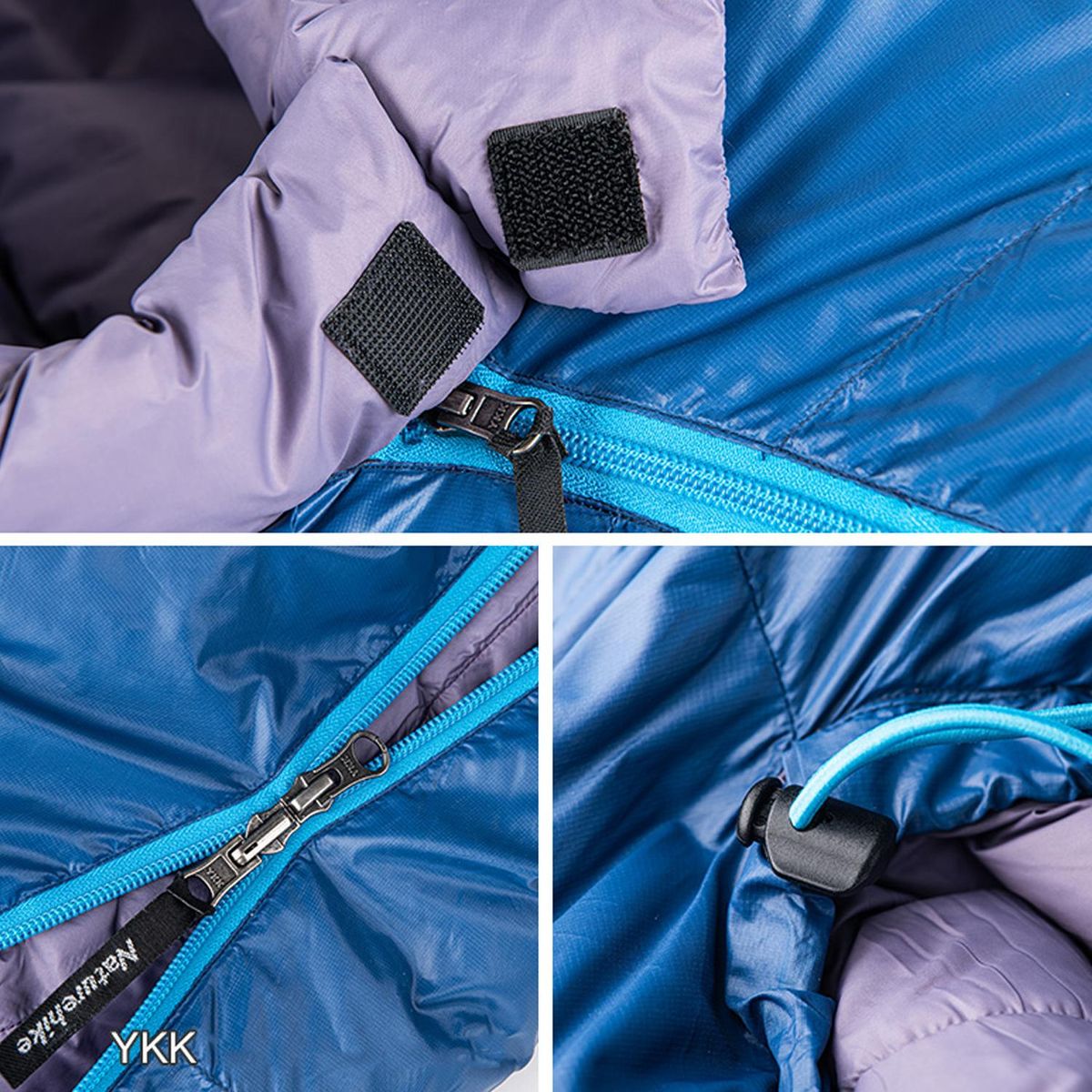 NATUREHIKE - Saco De Dormir Tipo Momia Ulg (Limite-15Grados)