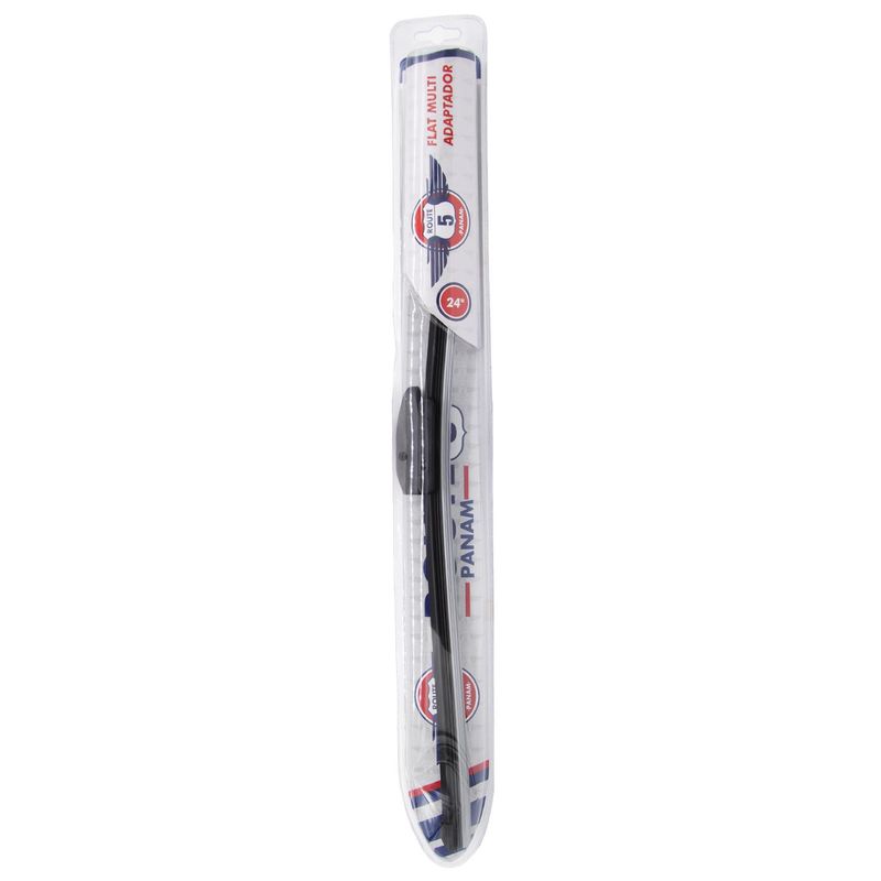 GENERICO - Plumilla Delantera 24 Pulgadas 60 Cm Multi Adaptadores 