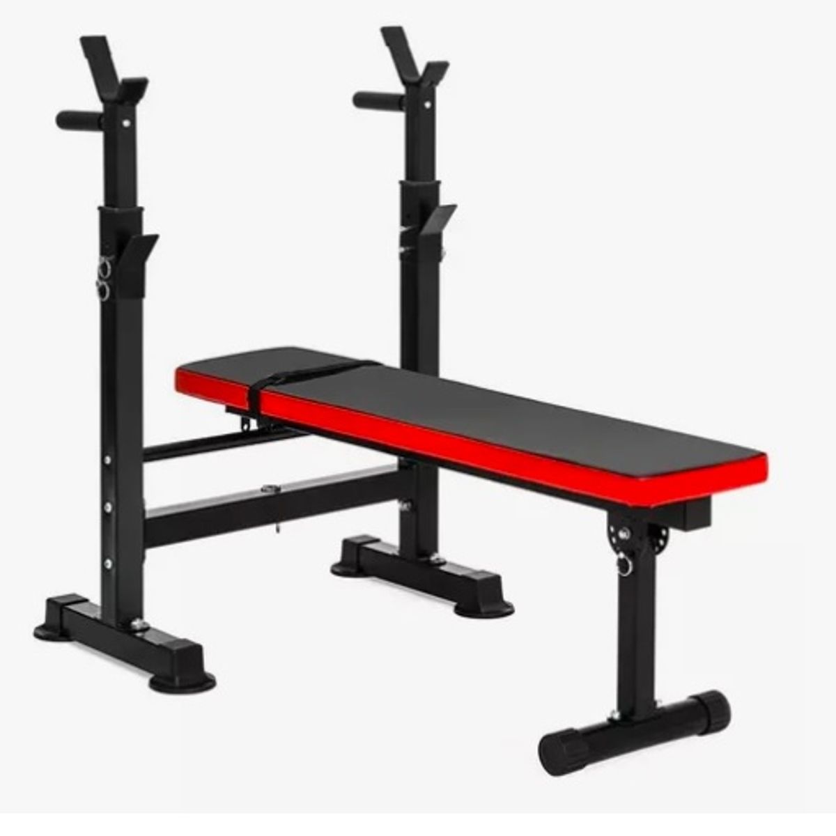 FIT AND FRESH - Press Banca - Rack Sentadilla - Banco Abdominal