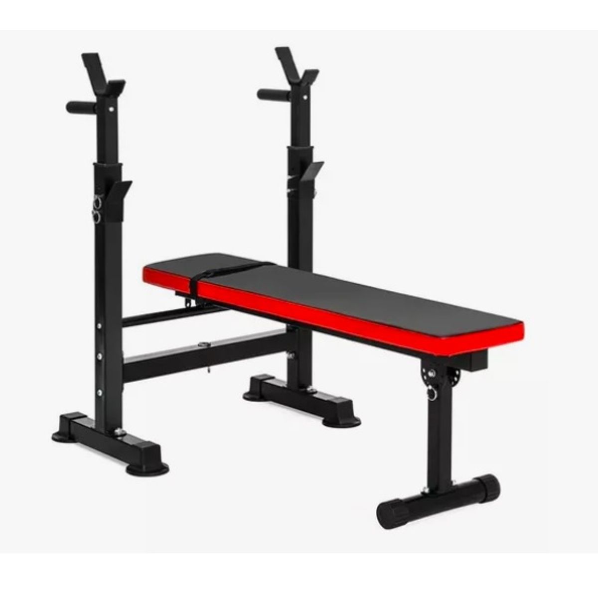 FIT AND FRESH - Press Banca - Rack Sentadilla - Banco Abdominal