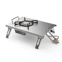 NATUREHIKE - Horno A Gas Portatil De 1 Quemador - Plateado
