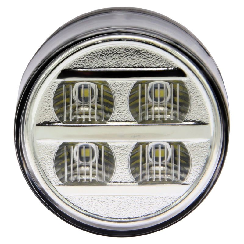 THUNDER - Farol Lateral 4Led 70Mm Bivoltaje Bus Brasil Cristal