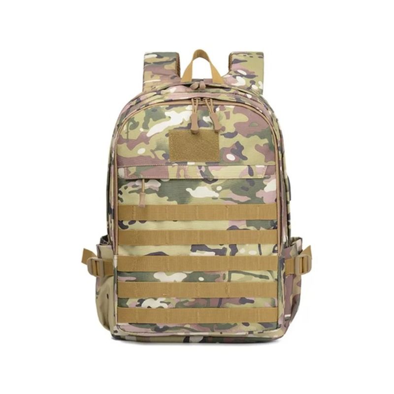 GENERICO - Mochila 35L impermeable con entrada USB multicolor