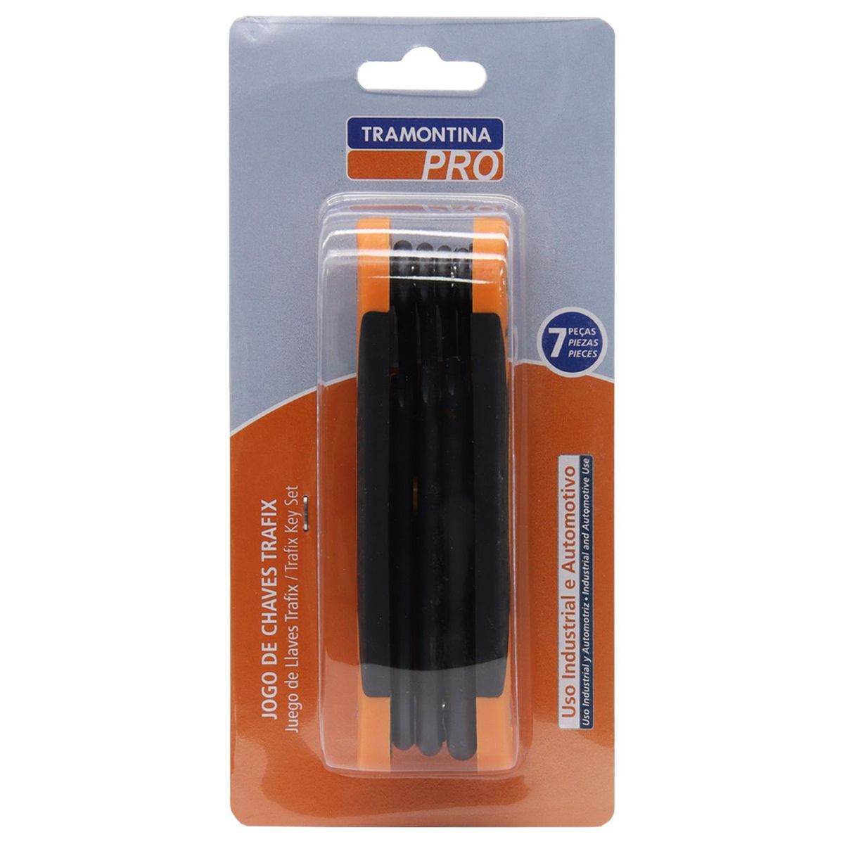 TRAMONTINA - Juego De Llaves Trafix Con Armazón 7 Piezas Tramontina Pro