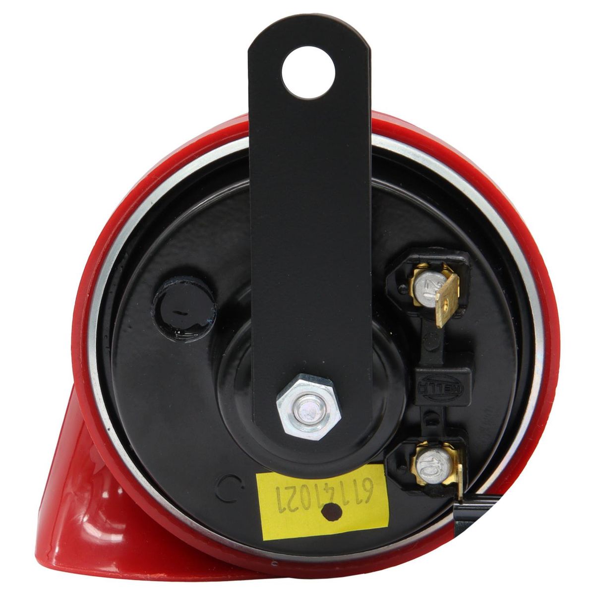 HELLA - Bocina Caracol Rojo 12V 72W 400Hz 81X80X109Mm