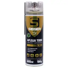SIEGER - Lubricante Multiusos Afloja Todo Sl102 300Ml