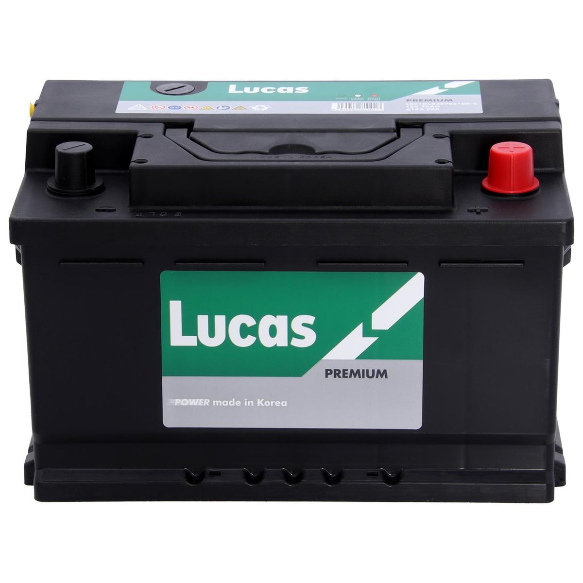 LUCAS - Batería Lucas Premium 70Ah Positivo Derecho Normal