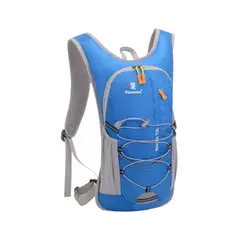 GENERICO - Mochila hidratación + bolsa de agua color azul