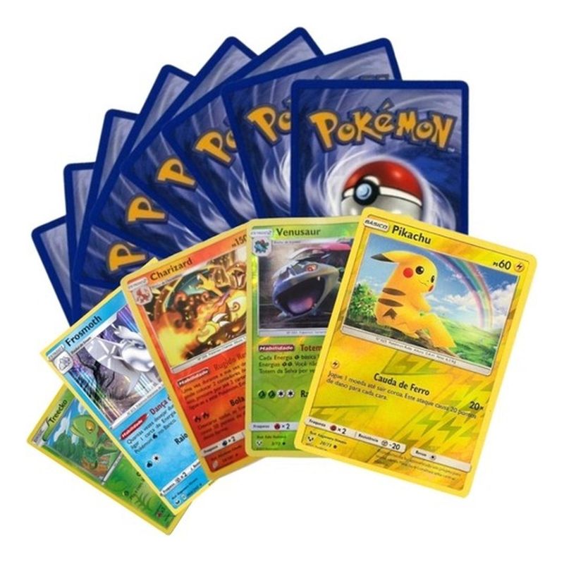 POKEMON - Lote De 100 Cartas Pokémon Originales Incluye 1 Ultra Rara