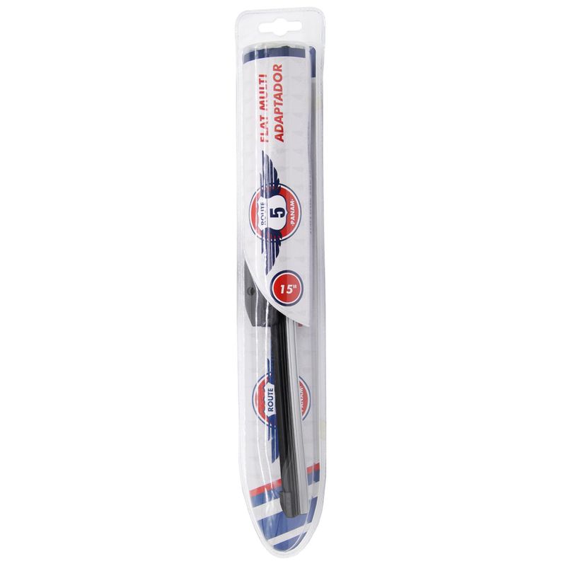 GENERICO - Plumilla Delantera 15 Pulgadas 38 Cm Multi Adaptadores 