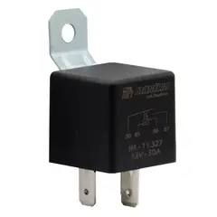 GENERICO - Relay Bocina 12V 30A 4 Terminales Y Soporte 1116406