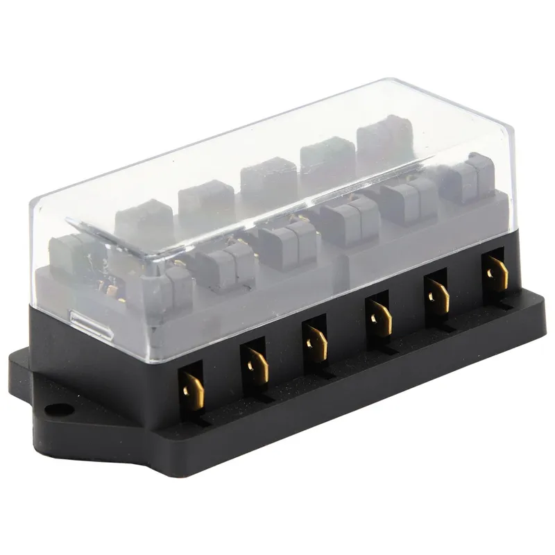 THUNDER - Caja Porta Fusible Ato 6 Salidas Universal