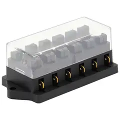 THUNDER - Caja Porta Fusible Ato 6 Salidas Universal