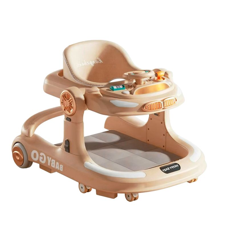 ALPHA - Andador Caminadora Autito Musical Bebe Anticaida Apoya Pies