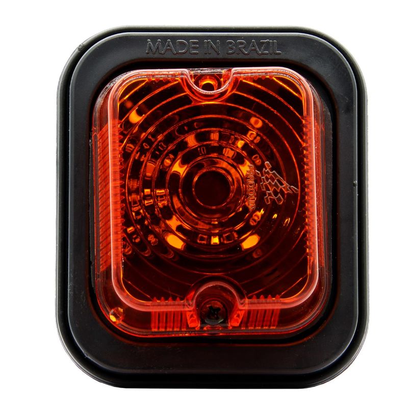 GENERICO - Farol Lateral Ambar Led Bivoltaje 634