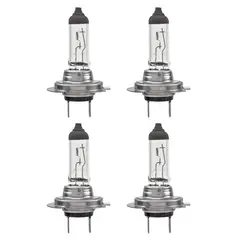 HELLA - Pack 4 Ampolletas Halógena H7 12V 55W Px26D Cristal