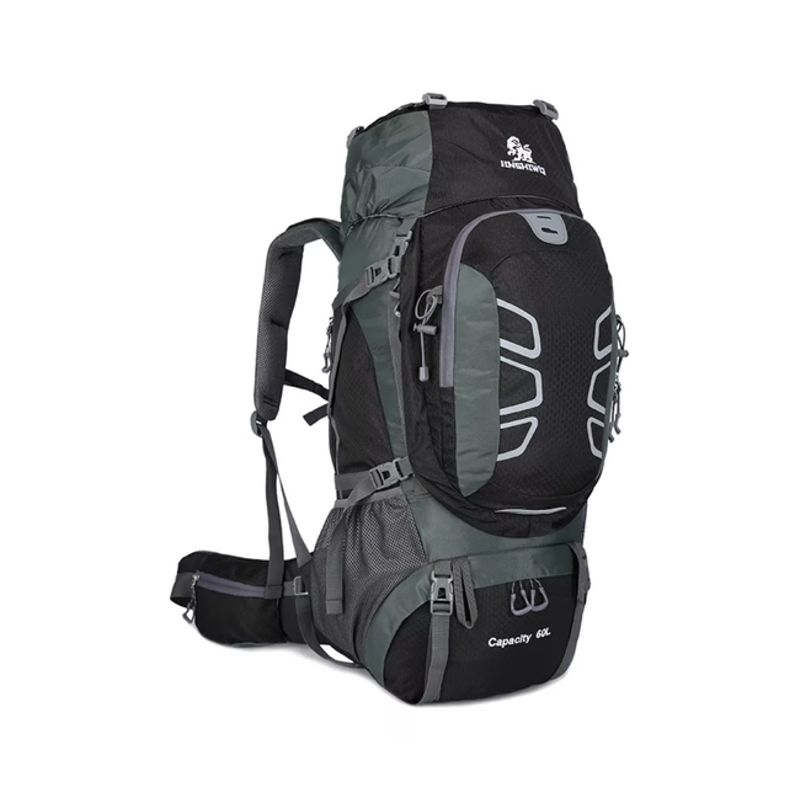 GENERICO - Mochila impermeable 60L color negro