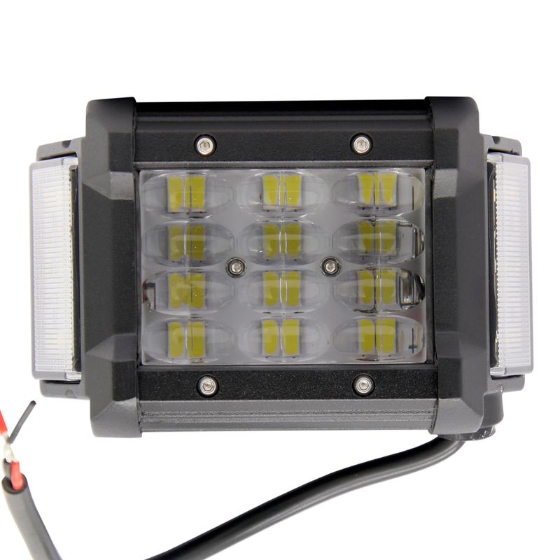 GENERICO - Barra 28Led Cree 4 Filas Y Lateral Combo 28W 2520Lm 100Mm 1032V Ip67