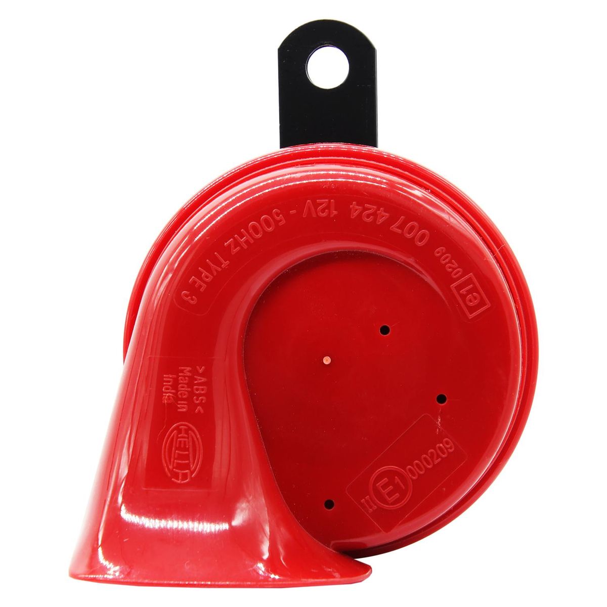 HELLA - Bocina Caracol Rojo 12V 72W 110Db 500Hz