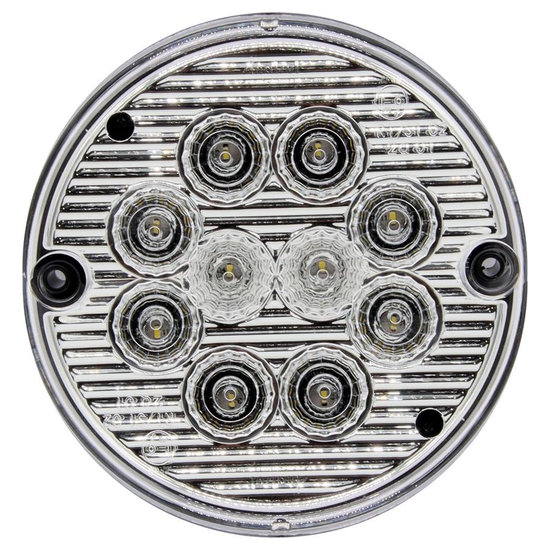 GENERICO - Faro Trasero Bus Brasil 125Mm Cristal 24V