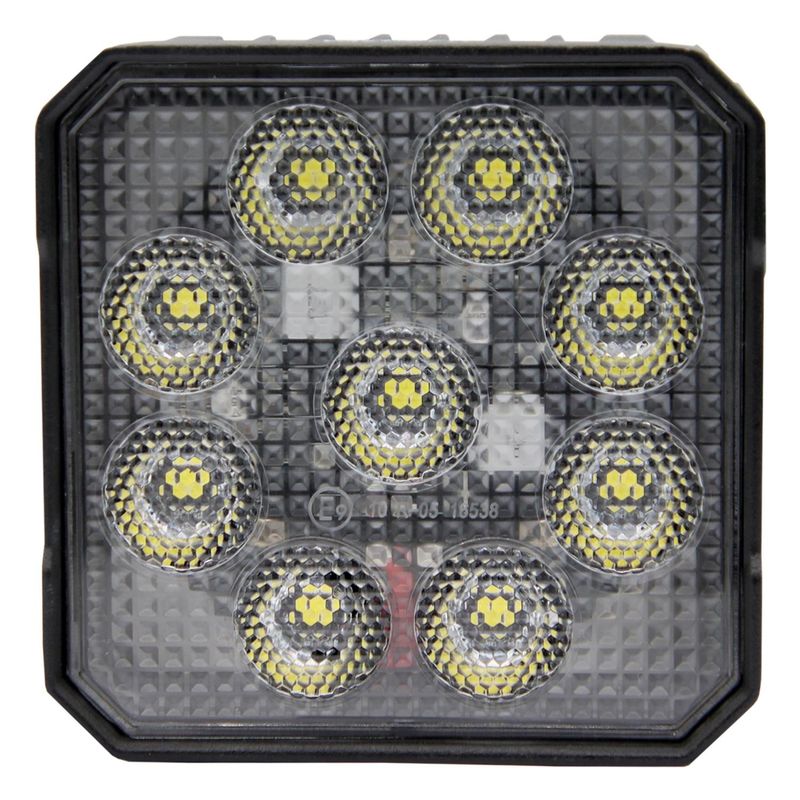 HELLA - Faro De Trabajo Value Fit 1224V Ts3000 9Led  Lt Cuadrado