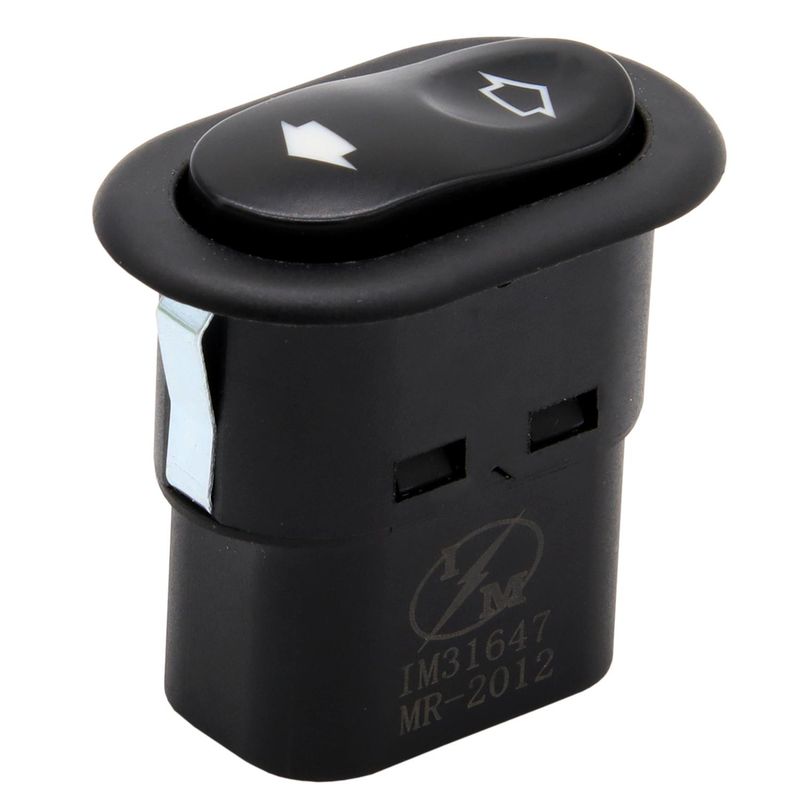 GENERICO - Interruptor Vidrio Electrico Simple 6 Terminales Ovalado Ford 2S6514529Aa