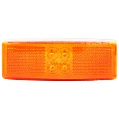 THUNDER - Farol Lateral Universal 4Led Ambar 12V/24V 11X3,8Cm