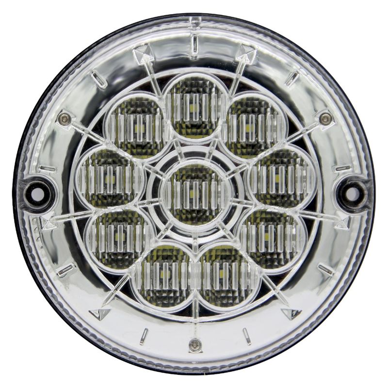 THUNDER - Farol Trasero  125Mm 24V 10Led Apernable Bus Brasil Cristal