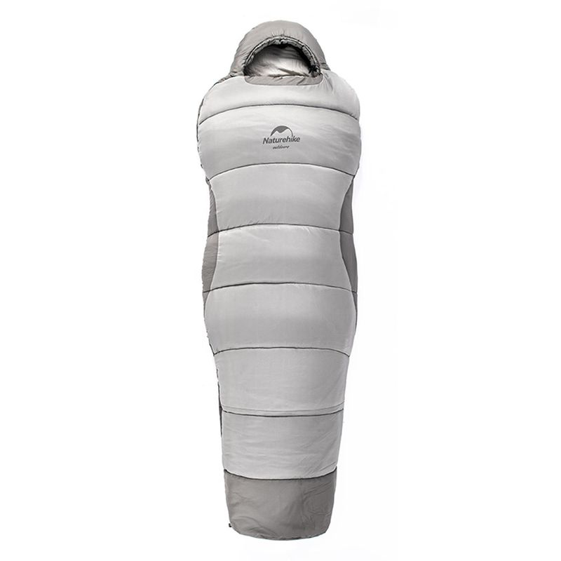 NATUREHIKE - Saco De Dormir Pinguino Algodon P400 - Cafe