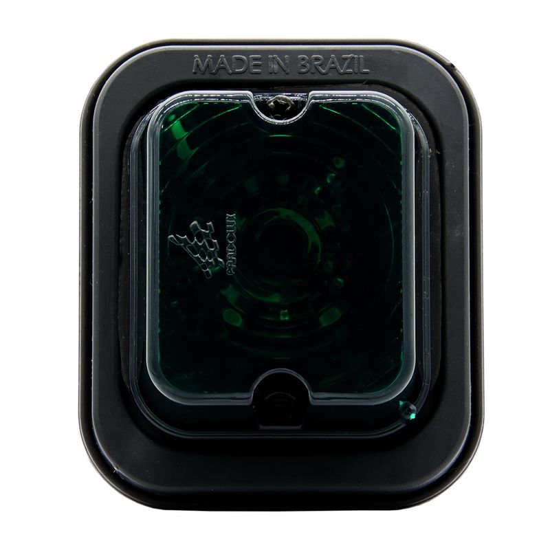 GENERICO - Farol Lateral Verde Led Bivoltaje 634