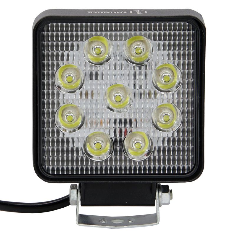 THUNDER - Farol Faena 9Led 10-30V 27W Cuadrado