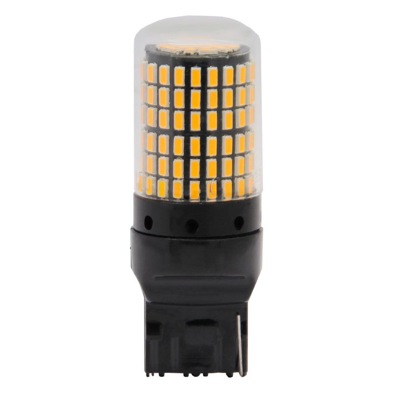 GENERICO - Ampolleta Led 7440 12V24V Canbus Color Ambar Fija