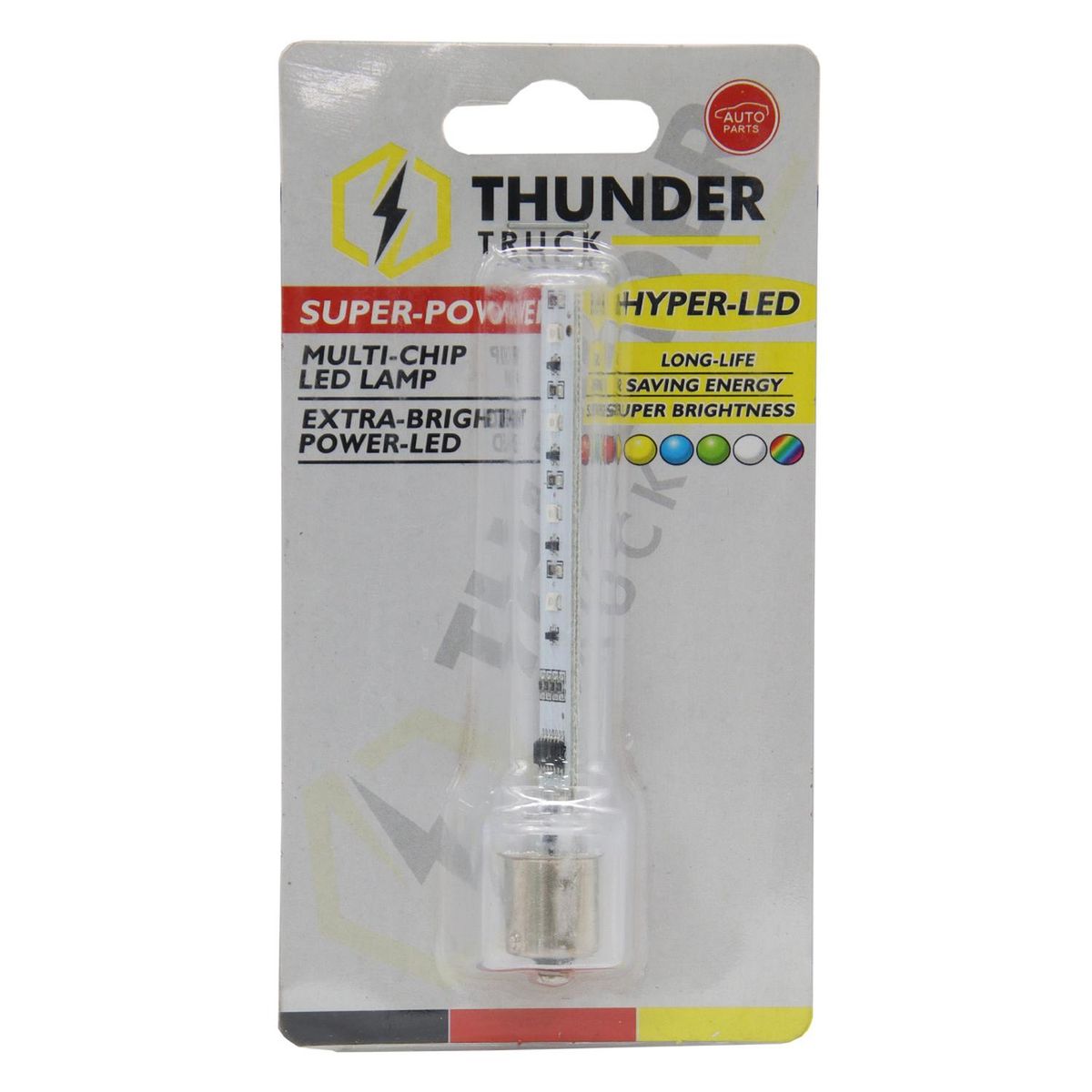 THUNDER - Ampolleta Pertiga Bivoltaje 12-24V Azul