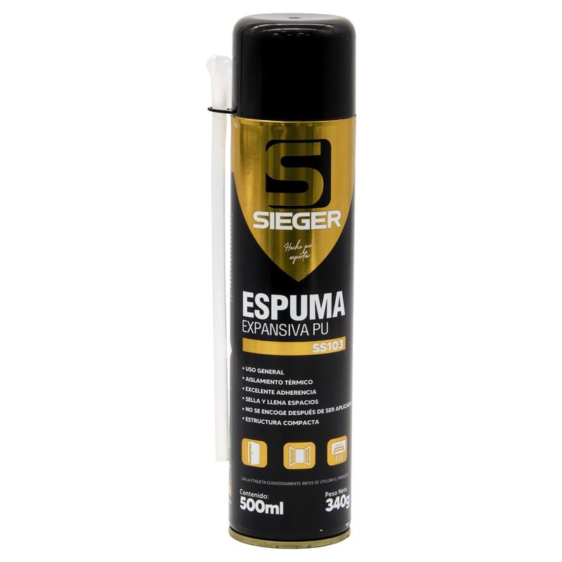 SIEGER - Espuma Expansiva Pu 500Ml Sieger