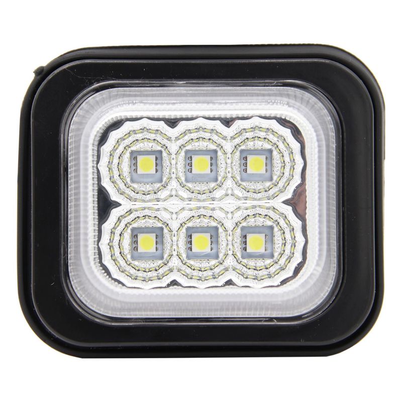 THUNDER - Farol Lateral 6Led 12/24V Cristal =634