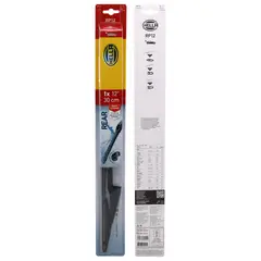 HELLA - Plumilla Trasera 12 Pulgadas 30 Cm Con Adaptadores