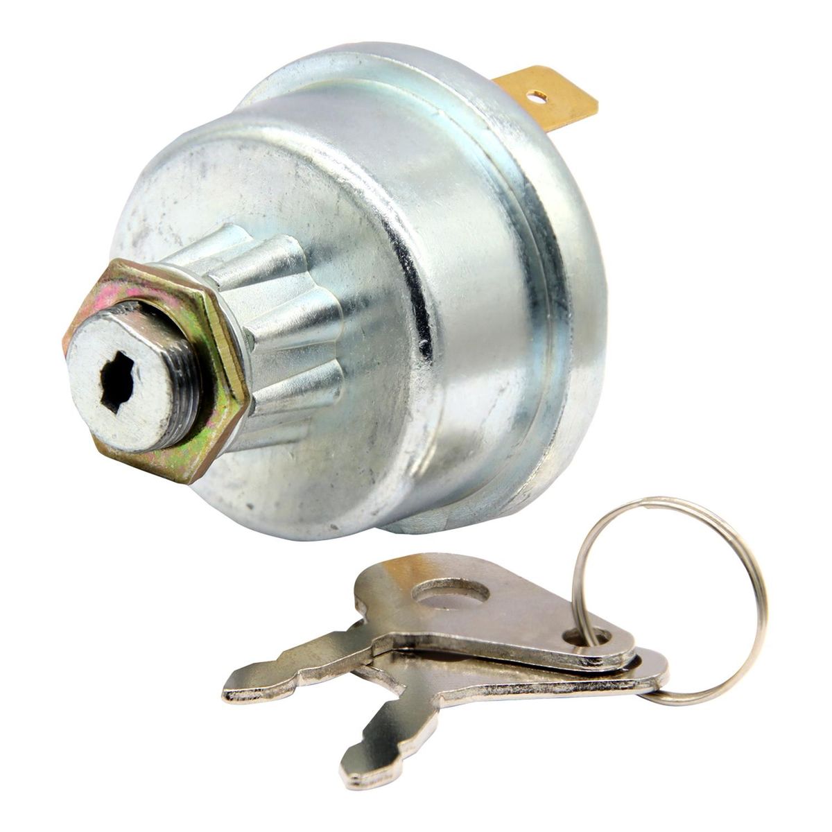 THUNDER - Chapa De Contacto Con Llaves Tractor Lucas 6 Pines