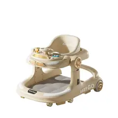 ALPHA - Andador Caminadora Autito Musical Bebe Anticaida Apoya Pies