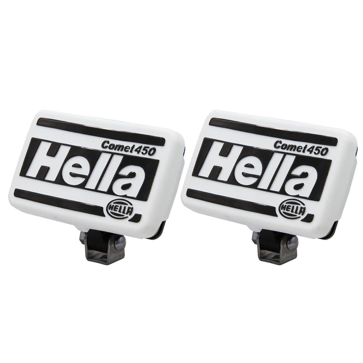 HELLA - Luces Faros Neblinero Hella 450 Comet H3 12V Largo Alc(Par)