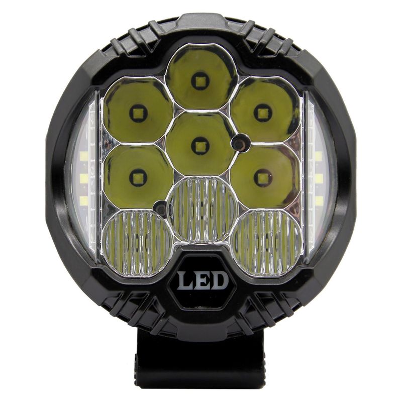 GENERICO - Faro Faena Or 5 Pulgadas 30W Combo Luz Lateral