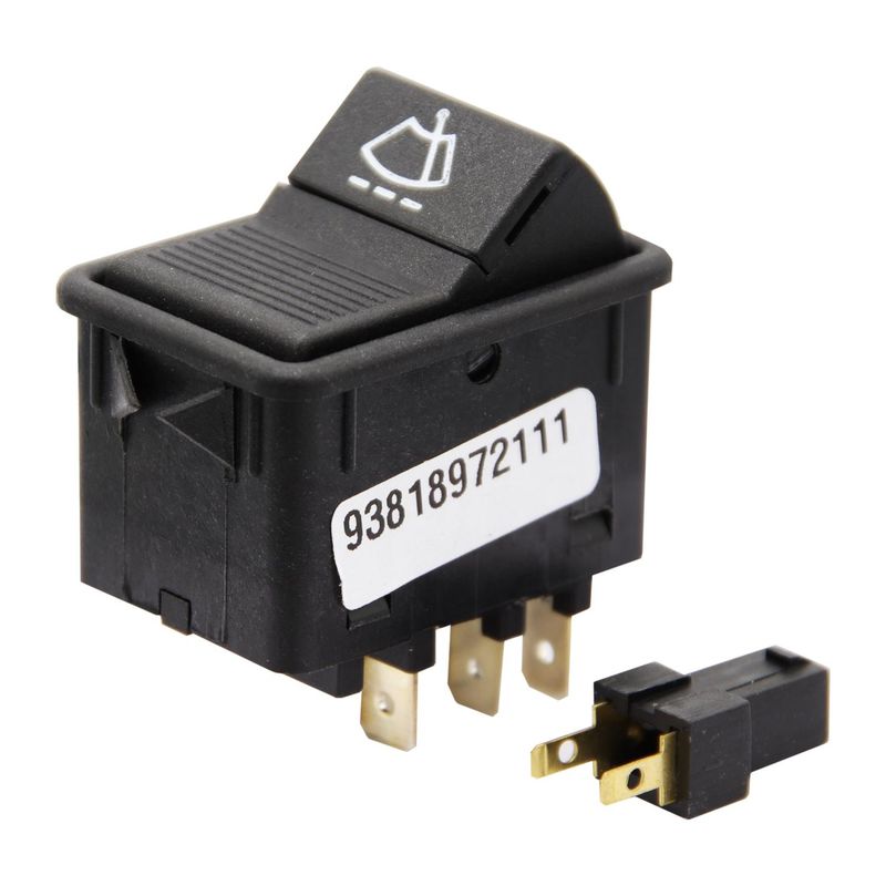 GENERICO - Interruptor Tecla Temporizador 3 Terminales Buses/Camiones (Mb 3455458614 Esq. B)