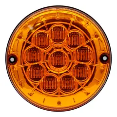 THUNDER - Farol Trasero 125Mm 24V 10Led Apernable Bus Brasil Ambar