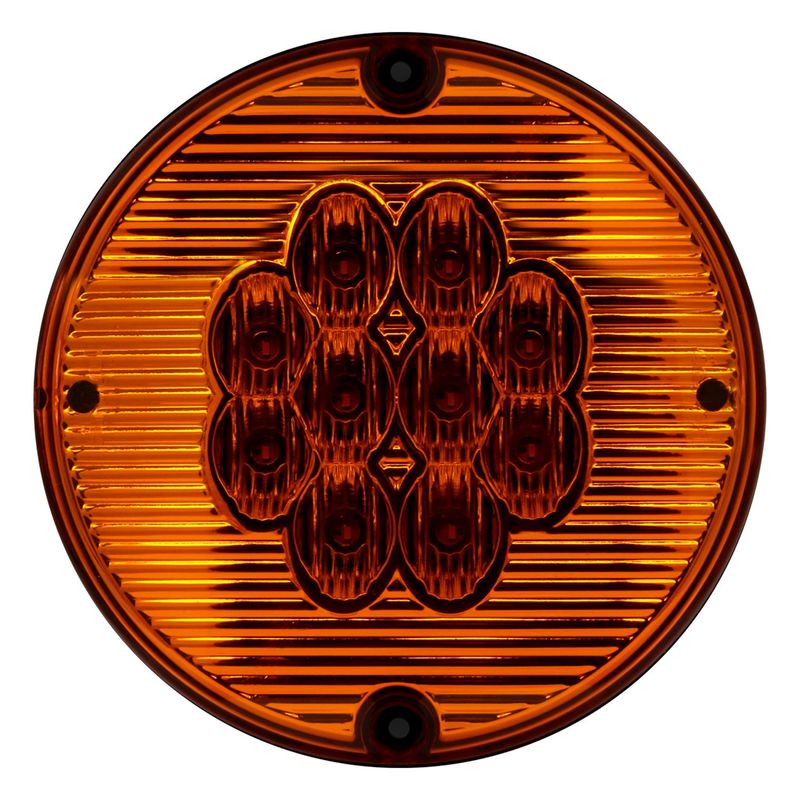 GENERICO - Faro Trasero Bus Marcopolo Busscar Ciferal 155Mm Ambar 24V
