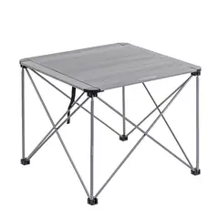 NATUREHIKE - Mesa Exterior Plegable De Aluminio L - Gris oscuro