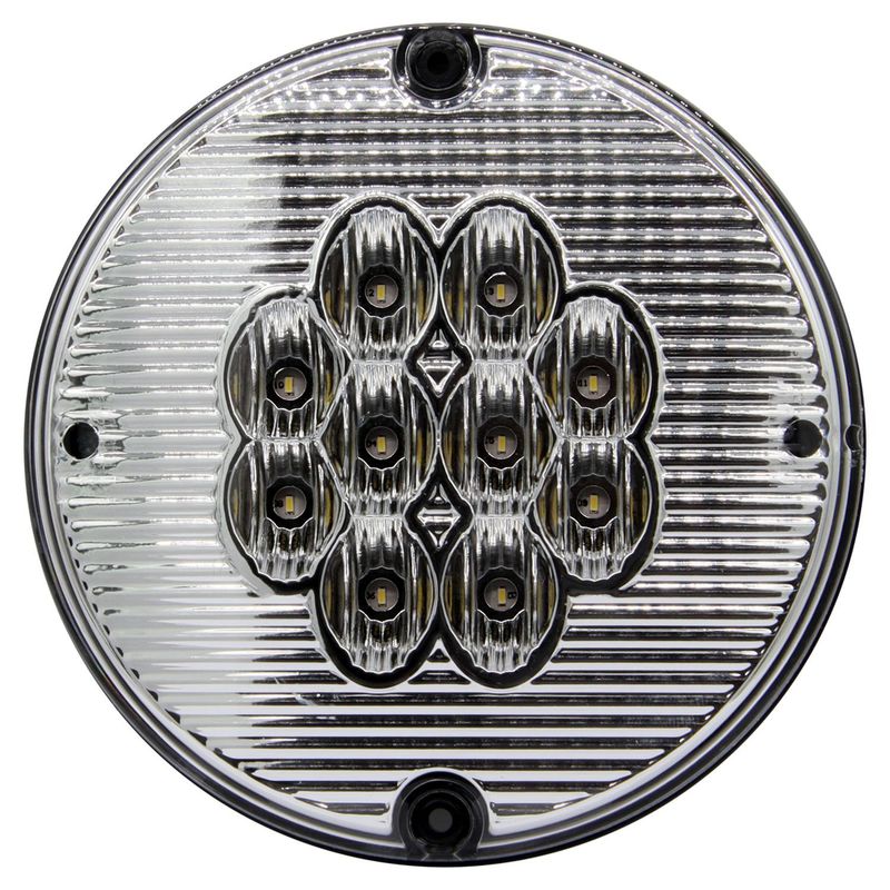 GENERICO - Faro Trasero Bus Marcopolo Busscar Ciferal 155Mm Cristal 12V
