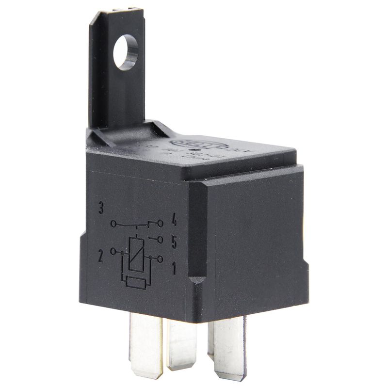 HELLA - Relay 24V 20Amp 5P  Con Soporte